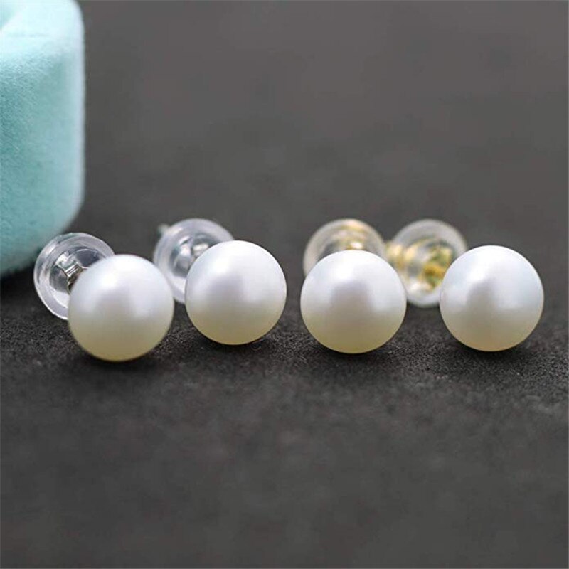 Pearl Stud Earrings for Women