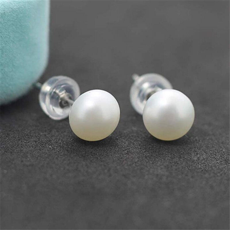 Pearl Stud Earrings for Women