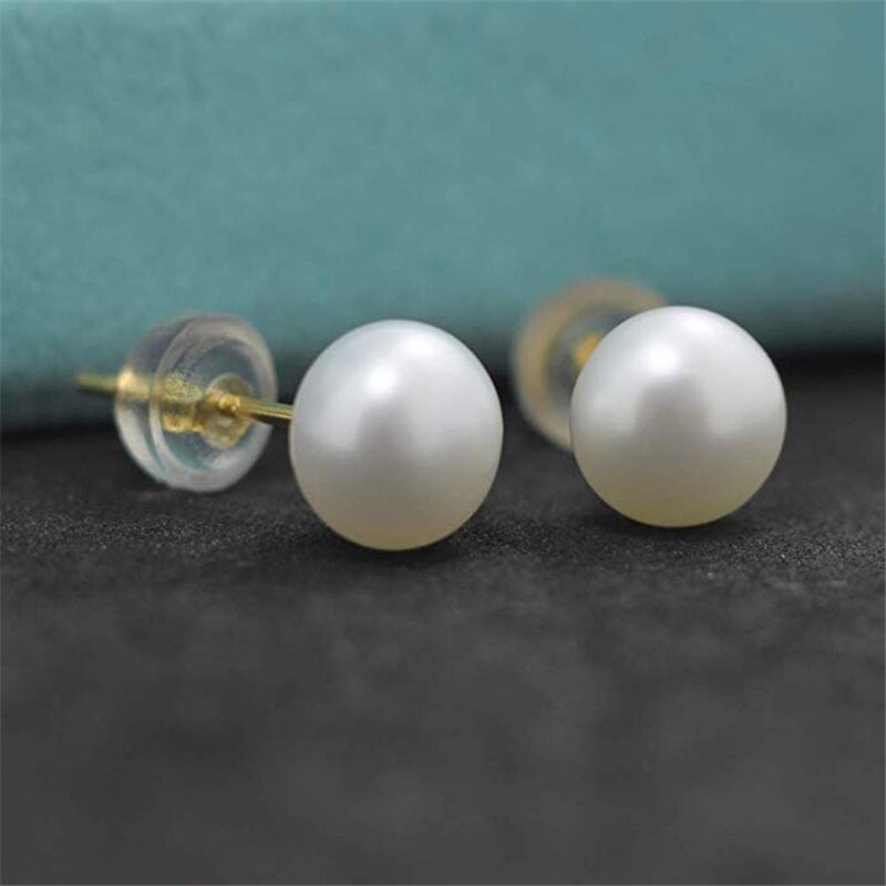 Pearl Stud Earrings for Women