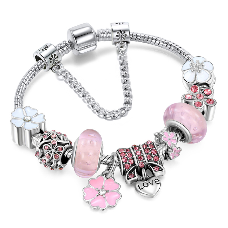 Vintage Charm Bracelet for Women