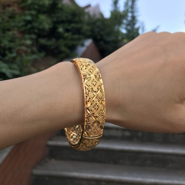 Brazalete estilo etiope para dama