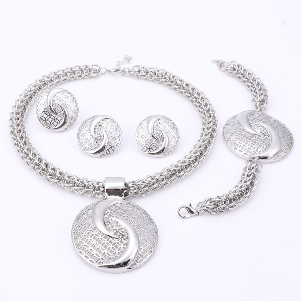 Luxury Gold / Silver Plated Jewelry Set